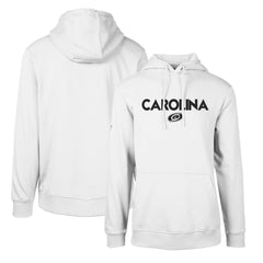 NHL White Carolina Hurricanes Levelwear Podium City Capsule Pullover Hoodie