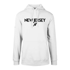 NHL White New Jersey Devils Levelwear Podium City Capsule Pullover Hoodie