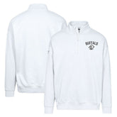 NHL White Buffalo Sabres Levelwear Murray City Capsule Quarter-Zip Sweatshirt