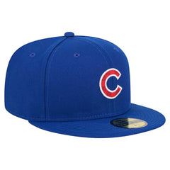 MLB Chicago Cubs New Era Checkered Undervisor 59FIFTY Fitted Hat