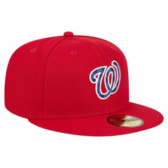 MLB Washington Nationals New Era Checkered Undervisor 59FIFTY Fitted Hat
