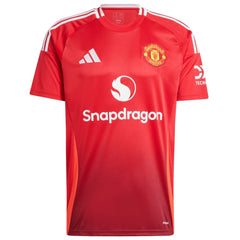Manchester United 2024/25 Home Replica Custom Jersey - Adidas Red