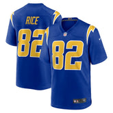 Brenden Rice 2nd Alternate Game Player Jersey - Los Angeles Chargers