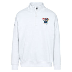 MLB Toronto Blue Jays Levelwear Murray Core Logo Quarter-Zip Pullover Top
