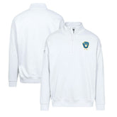 MLB Milwaukee Brewers Levelwear Murray Core Logo Quarter-Zip Pullover Top