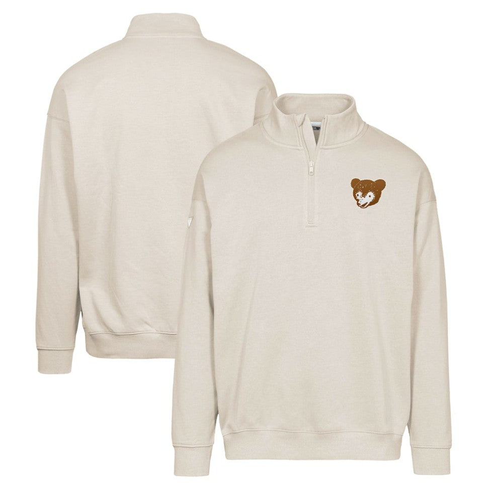 MLB Chicago Cubs Levelwear Murray Core Logo Quarter-Zip Pullover Top
