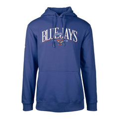 MLB Toronto Blue Jays Levelwear Cooperstown Collection Podium Retro Spellout Pullover Hoodie