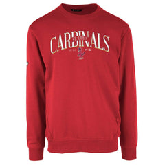 MLB St. Louis Cardinals Levelwear Zane Cooperstown Collection Retro Spellout Pullover Sweatshirt