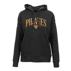 MLB Pittsburgh Pirates Levelwear Women's Adorn Cooperstown Collection Retro Spellout Pullover Hoodie