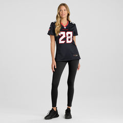 Joe Mixon Women's Game Jersey - Houston Texans