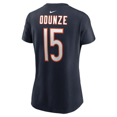Rome Odunze Women's Name & Number T-Shirt - Chicago Bears