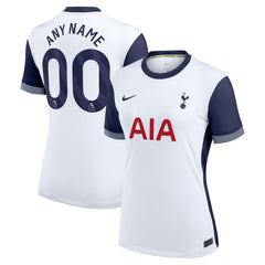 Tottenham Hotspur Women's 2024/25 Home Replica Custom Jersey - Nike White