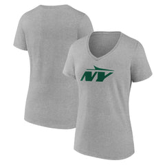 Women's Secondary Logo V-Neck T-Shirt - New York Jets