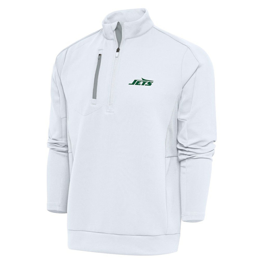 Antigua Generation Quarter-Zip Pullover Top - New York Jets