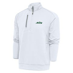 Antigua Generation Quarter-Zip Pullover Top - New York Jets