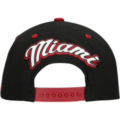 NBA Miami Heat Backside Script Two-Tone Pro Crown Adjustable Hat