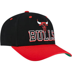 NBA Chicago Bulls Backside Script 2-Tone Pro Crown Adjustable Hat