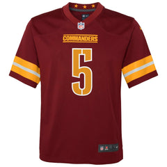 Jayden Daniels Youth Game Jersey - Washington Commanders