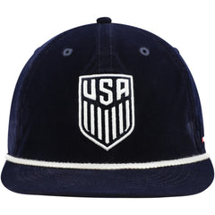 USMNT Unisex Snow Beach Corduroy Adjustable Hat - Navy