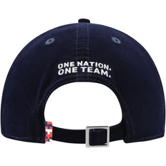 USMNT Unisex Snow Beach Corduroy Adjustable Hat - Navy
