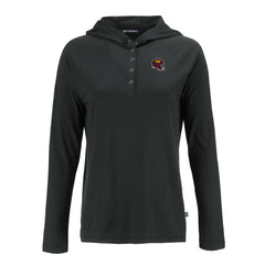 Cutter & Buck Women's Coastline Epic Comfort Eco Recycled Raglan Pullover Hoodie - Washington Commanders