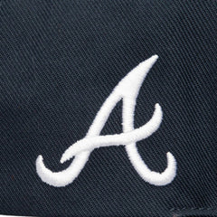 MLB Atlanta Braves Mitchell & Ness Double Up Snapback Hat