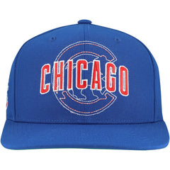 MLB Chicago Cubs Mitchell & Ness Double Up Snapback Hat