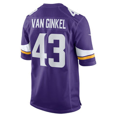 Andrew Van Ginkel Team Game Jersey - Minnesota Vikings