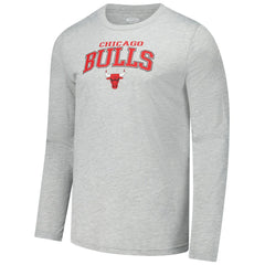 NBA Chicago Bulls Concepts Sport Petition Long Sleeve Top and Plaid Pant Set