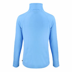 MLB Kansas City Royals Cutter & Buck Women's City Connect Coastline Epic Comfort Eco Recycled Funnel Neck Raglan Pullover Top