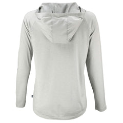 MLB Cincinnati Reds Cutter & Buck Women's Cooperstown Collection Coastline Epic Comfort Eco Recycled Hoodie Raglan Long Sleeve T-Shirt