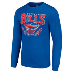 Starter '80s Inspired Team Logo Long Sleeve T-Shirt - Buffalo Bills