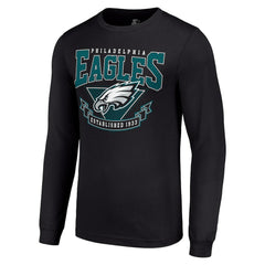 Starter '80s Inspired Team Logo Long Sleeve T-Shirt - Philadelphia Eagles