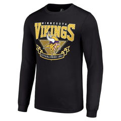 Starter '80s Inspired Team Logo Long Sleeve T-Shirt - Minnesota Vikings