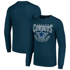 Starter '80s Inspired Team Logo Long Sleeve T-Shirt - Dallas Cowboys