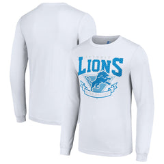 Starter '80s Inspired Team Logo Long Sleeve T-Shirt - Detroit Lions