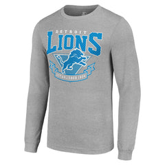 Starter '80s Inspired Team Logo Long Sleeve T-Shirt - Detroit Lions
