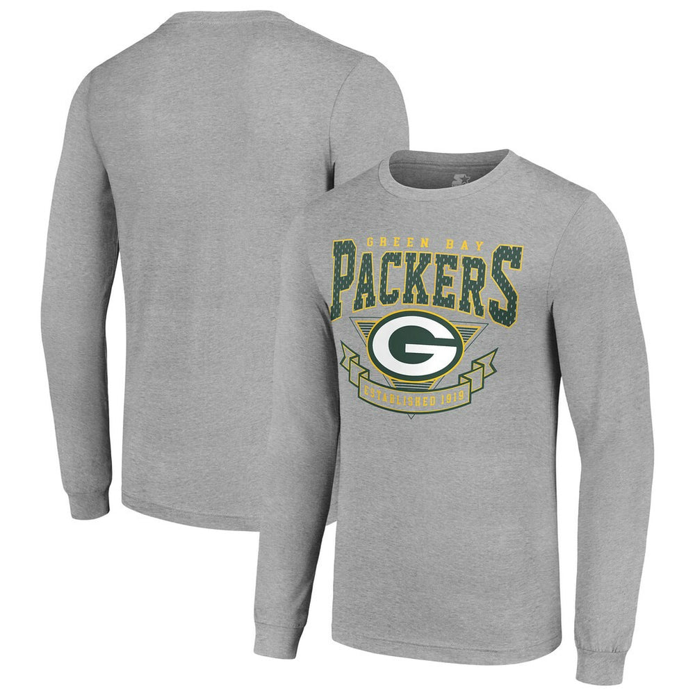 Starter '80s Inspired Team Logo Long Sleeve T-Shirt - Green Bay Packers