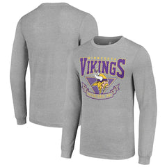 Starter '80s Inspired Team Logo Long Sleeve T-Shirt - Minnesota Vikings