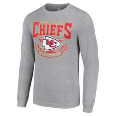 Starter '80s Inspired Team Logo Long Sleeve T-Shirt - Kansas City Chiefs