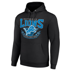 Starter ‘80s Inspired Pullover Hoodie - Detroit Lions