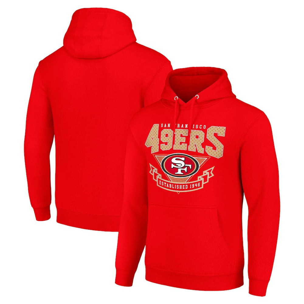Starter ‘80s Inspired Pullover Hoodie - San Francisco 49ers