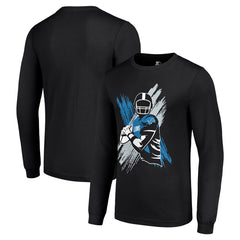 Starter Player X Logo Graphic Long Sleeve T-Shirt - Detroit Lions