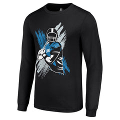 Starter Player X Logo Graphic Long Sleeve T-Shirt - Detroit Lions