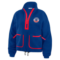 WEAR by Erin Andrews Women's Polar Fleece Half-Zip Jacket - Buffalo Bills