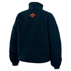 WEAR by Erin Andrews Women's Polar Fleece Half-Zip Jacket - Chicago Bears
