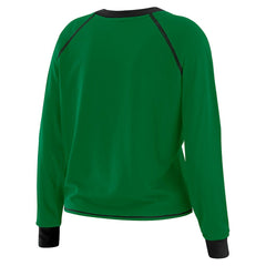 WEAR by Erin Andrews Women's Tie-Front Long Sleeve Top - New York Jets