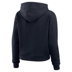 WEAR by Erin Andrews Women's Waffle Hoodie Pullover Top - Houston Texans