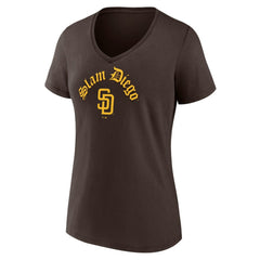 MLB San Diego Padres Fanatics Women's Local V-Neck T-Shirt