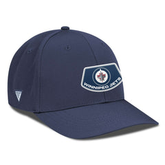 NHL Navy Winnipeg Jets Levelwear Rise Skylight Flex Hat